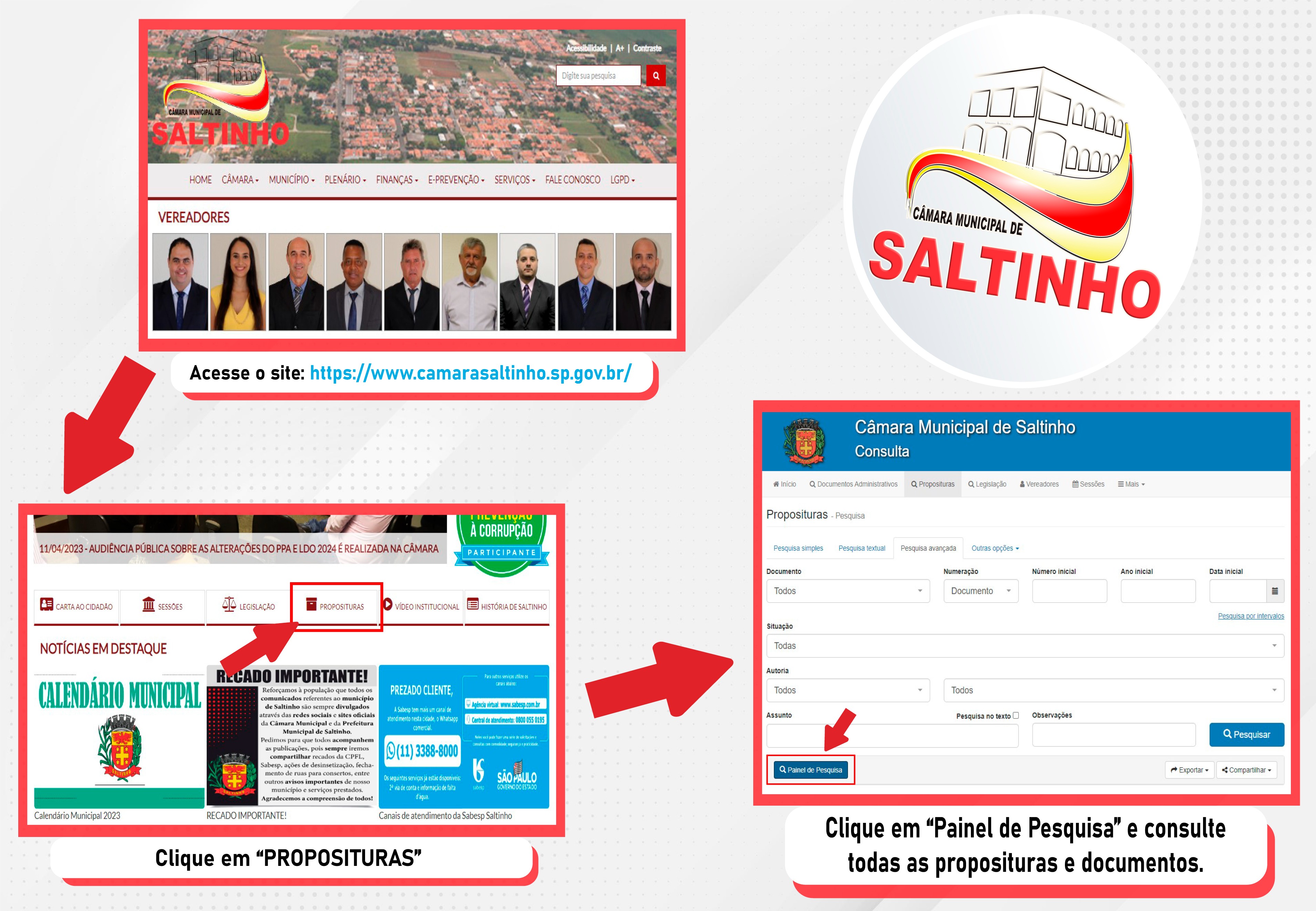 Site Oficial do Município de Saltinho